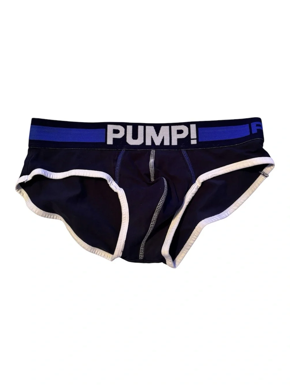 PUMP! Men’s Mesh Briefs Pack — Red, Blue, Navy, Orange